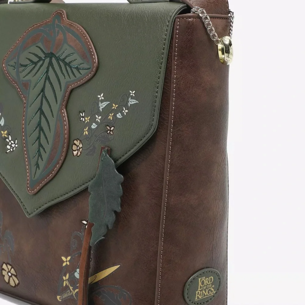 Her Universe The Lord Of The Rings Lorien Leaf Messenger
Bag - Picture 5 of 7